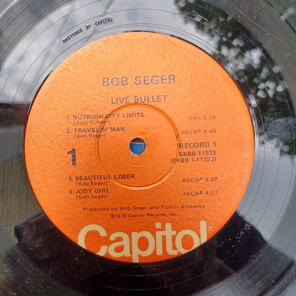 Vintage Bob Seger And The Silver Bullet Band "Live Bullet"  Vinyl Record - Picture 6 of 9